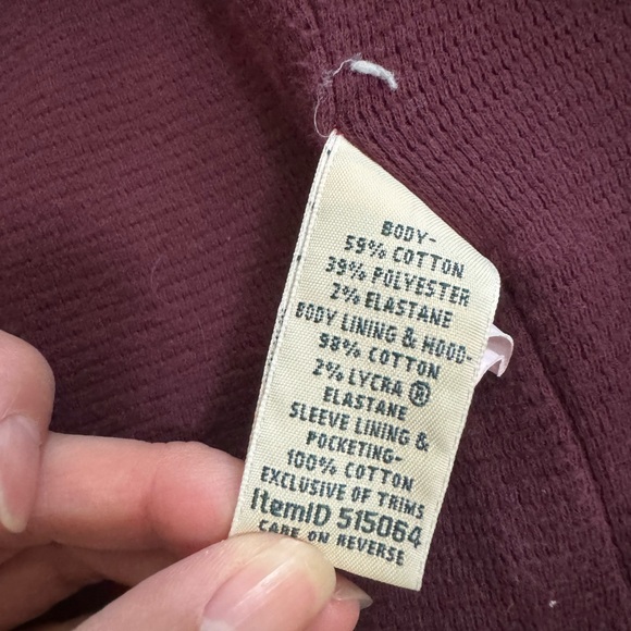 LL Bean Women’s BeanFlex All Season Flannel Shirt Thermal Lined Hoodie PocketsXS - Picture 10 of 16